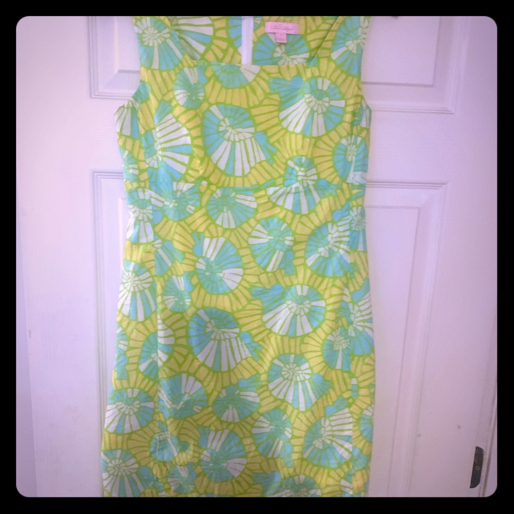 Shell Print Lilly Pulitzer Dress